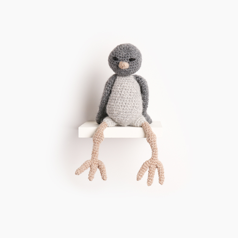 pigeon crochet amigurumi project pattern kerry lord Edward's menagerie